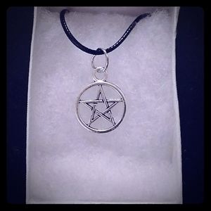 Silver Pentagram Necklace